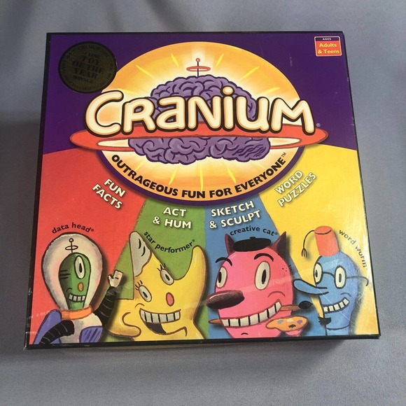 Cranium Board Game Toy of the Year 4 Or More Players 2004 Complete - Picture 1 of 4